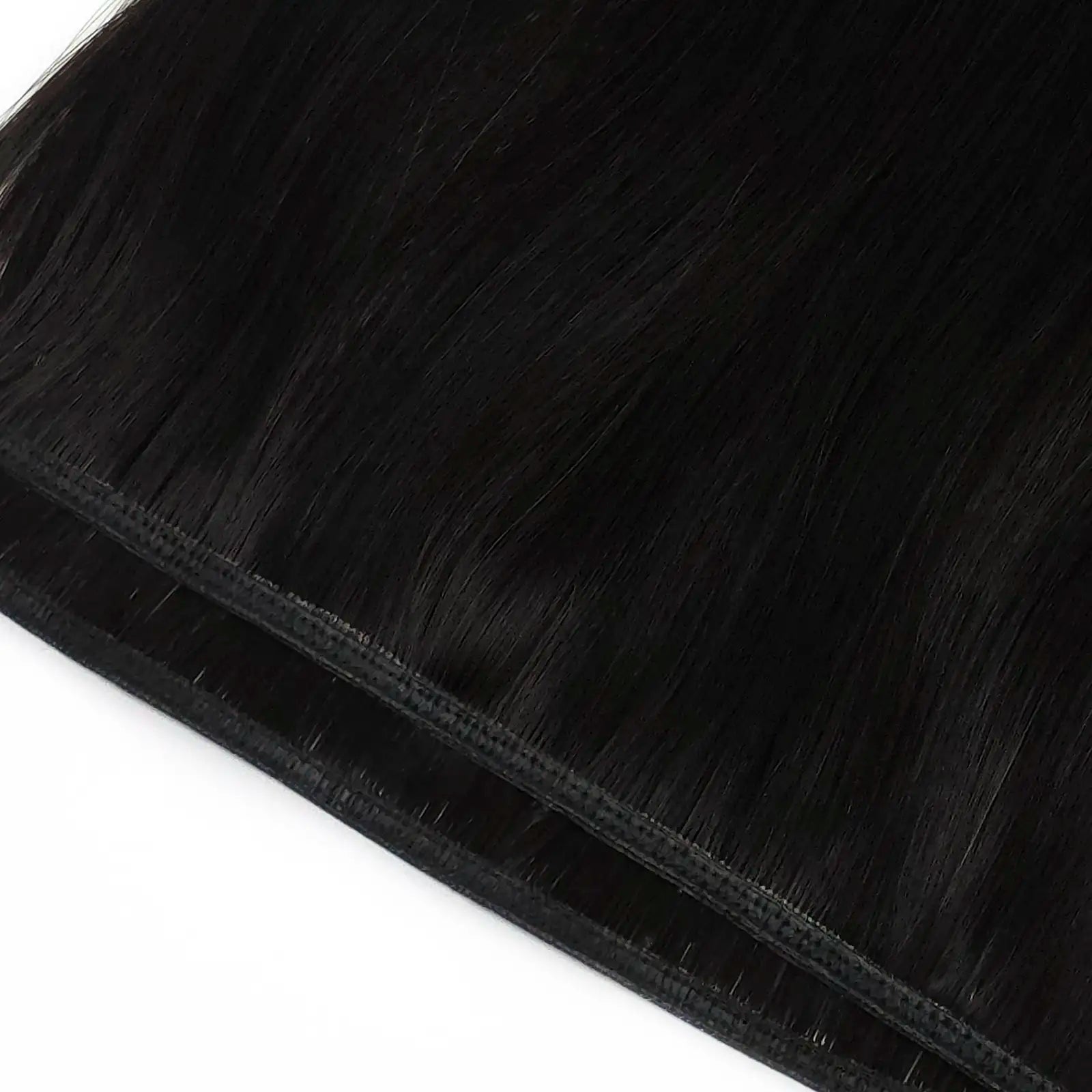 Double Drawn Indian Remy Human Hair Flat Weft 50g